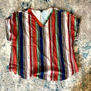 SHEIN blouse, multicolored, size 2XL